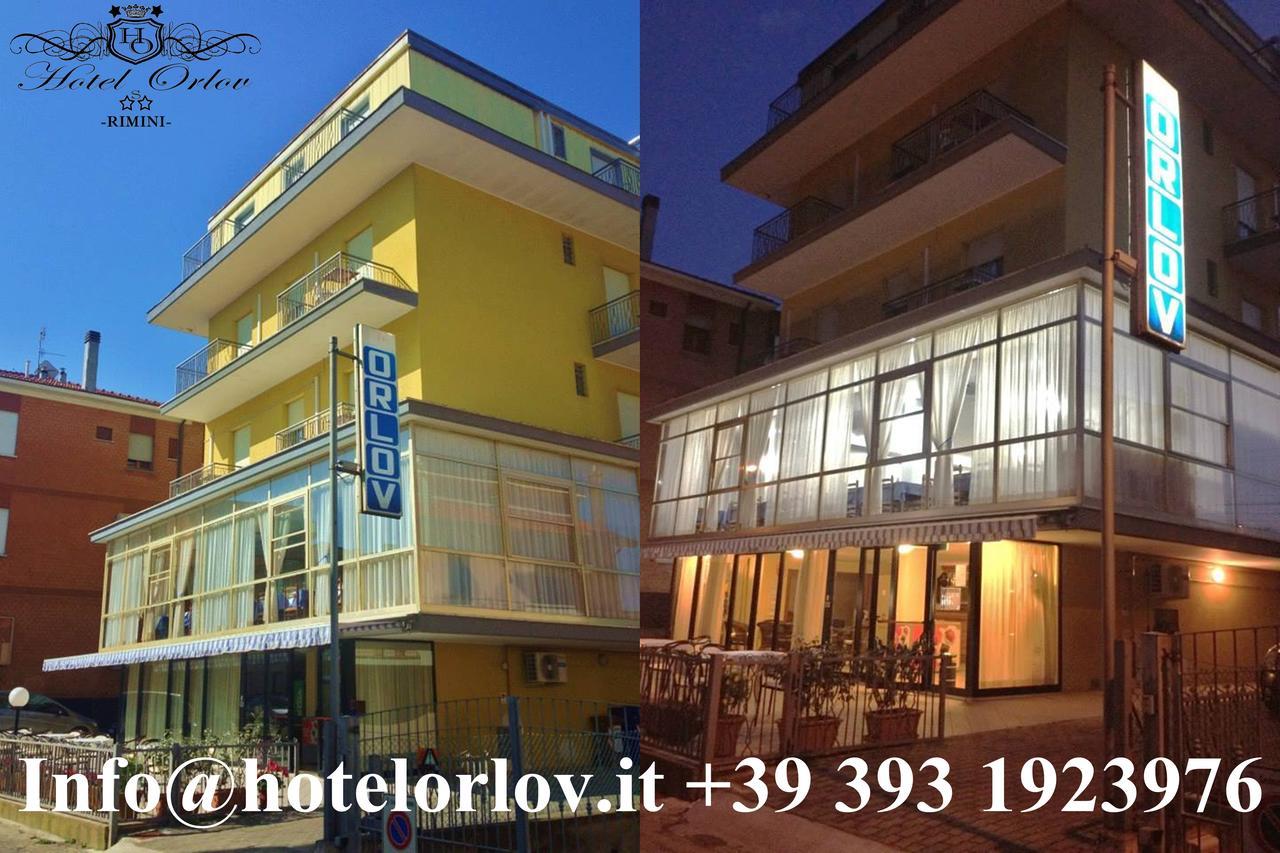 Hotel Orlov Rimini Eksteriør bilde
